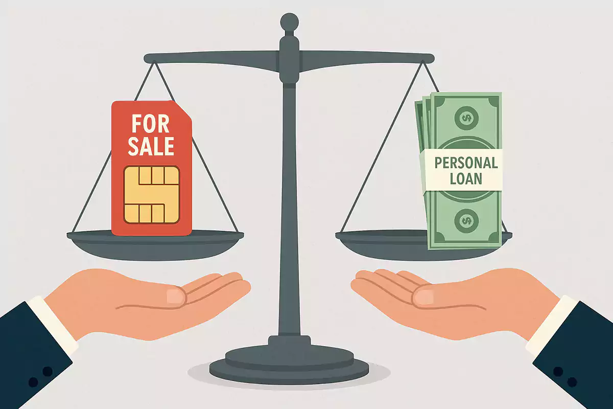 فروش سیم کارت یا دریافت وام